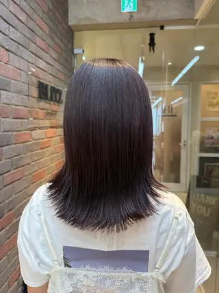 ミディアム 吉川 慶斗のヘアスタイル