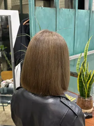 ミディアム カラー appiis所属・横浜/ショート/ボブ 💫  西田 陸💫のヘアスタイル