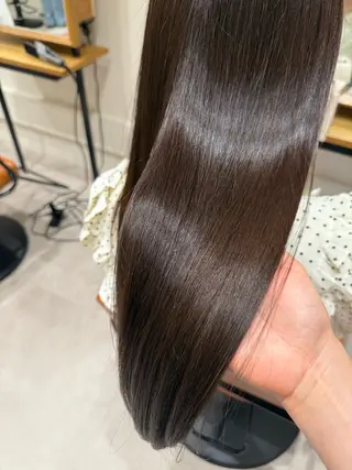 ロング カラー rion🪽 /wカラー・縮毛矯正のヘアスタイル