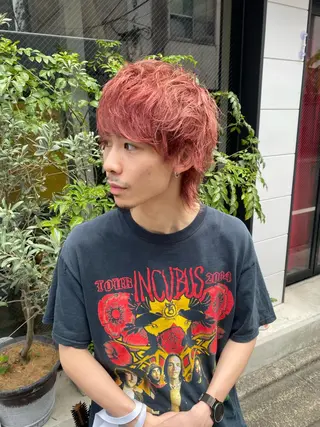 ショート カラー メンズ ARUE所属・日出 裕吾のヘアスタイル