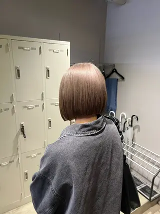 ミディアム カラー 韓国レイヤーカット /REIのヘアスタイル