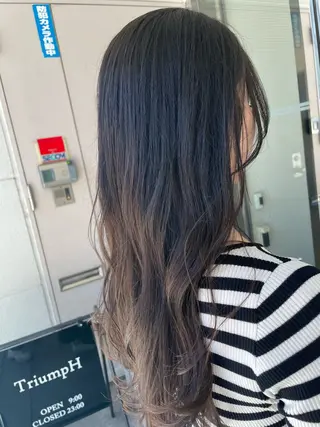 セミロング 天王寺/阿倍野 tocca rieのヘアスタイル