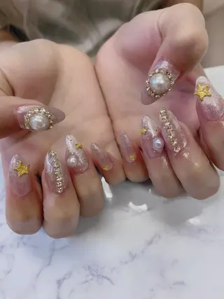 ミディアム JNA認定講師🌸 RIEのネイルデザイン