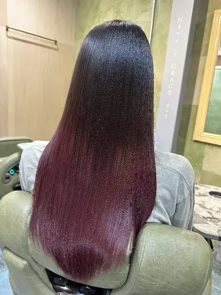 ロング 川端 智治のヘアスタイル