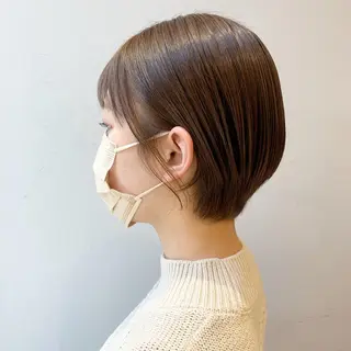 ショート SALOWIN 銀座一丁目店所属・髪質改善/縮毛矯正 🎀小林 唯 🎀のヘアスタイル