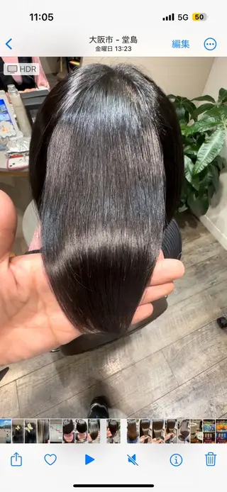 ミディアム Michel by chainon ミッシェルバイシェノン所属・美髪職人/傷ませない カラー/橋本拓弥のヘアスタイル