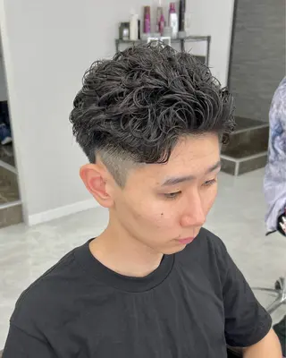 パーマ シャドウパーマ/ メンズ/KENTAのヘアスタイル