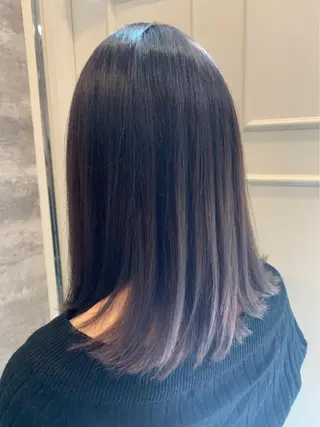 ミディアム カラー 🫟Blanco🫟 Color&Careのヘアスタイル