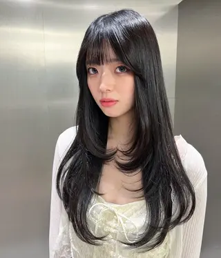 ロング カラー ブリーチ矯正/ ブリーチ特化mikaのヘアスタイル