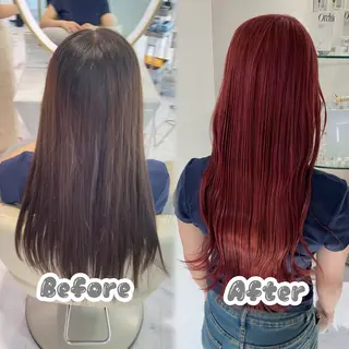 ロング カラー 名駅/ハイトーン /Y2k/YUNAのヘアスタイル