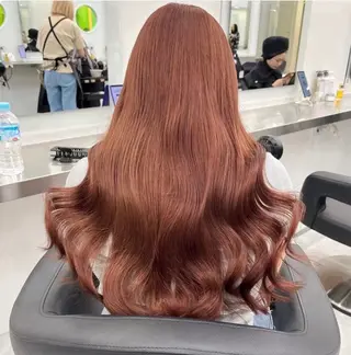 ロング 韓国ガーリー🤍ハイ トーン🤍Ayanaのヘアスタイル