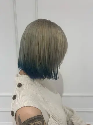 ショート カラー なりたいを叶える /町野 朝哉のヘアスタイル