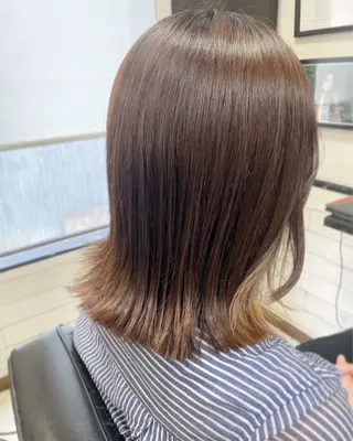 ミディアム 【ヌーベルバレ】 ゆきみのヘアスタイル