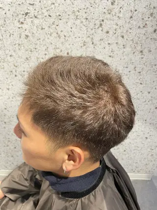 ショート カラー メンズ lani hair salon所属・SHOTO ハイトー ン/デザインカラーのヘアスタイル