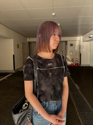 ショート saya/似合わせ /透明感カラーのヘアスタイル