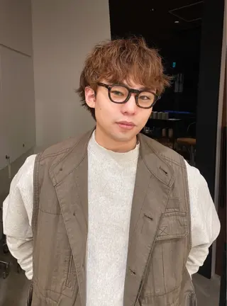 ショート パーマ COL birth所属・yui 野々市市のヘアスタイル