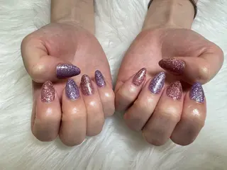 ネイル ill nail所属・💜ill nail 🩵のネイルデザイン