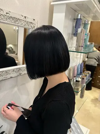 ショート レイヤーカット/艶髪 /パーマaikoのヘアスタイル