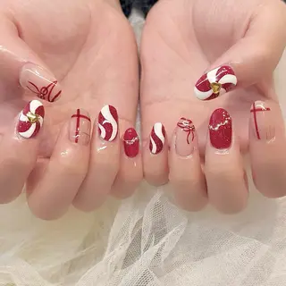 ネイル 新井 ひなののネイルデザイン