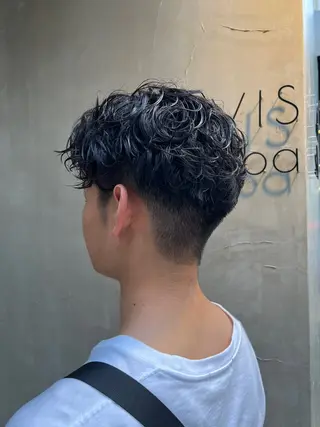 パーマ メンズ いぐちしょうた🫧 VISAGEbaskのヘアスタイル
