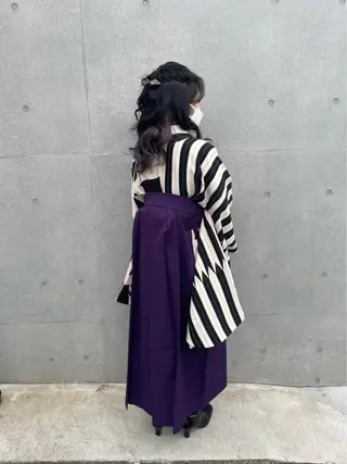 セミロング edge.所属・くまがい みゆ【edge.】のヘアスタイル