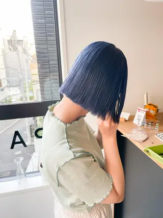 ミディアム カラー Takuma Suzuki中目黒のヘアスタイル