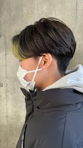 パーマ メンズ 松本平太郎美容室大宮店所属・もりたみかこ 美容師お休み中のヘアスタイル