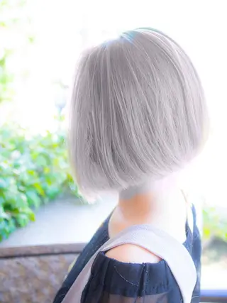 ショート カラー ショート/ボブ ハイトーン❤️原航平のヘアスタイル