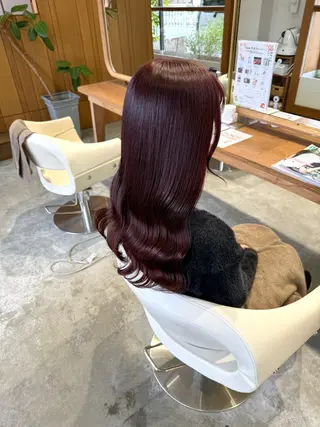 ロング カラー フラム所属・WATANABE MISAKIのヘアスタイル