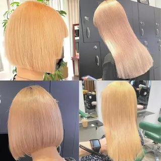 セミロング カラー ヘアアレンジ 🌹TikTok４万 ﾌｫﾛﾜｰ🌹AKIのヘアスタイル