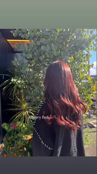 ロング 宮垣 七海のヘアスタイル