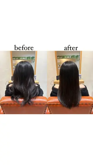 セミロング eme hair design 【エメ】所属・eme ﾅｵ ストレートモデル募集のヘアスタイル