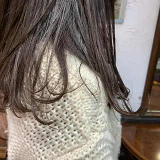 セミロング カラー Door代官山所属・詩織/パーマ /代官山のヘアスタイル