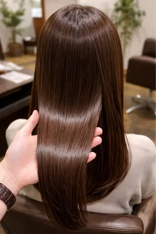 ロング La Ruelle 江曽島店/髪質改善のヘアスタイル