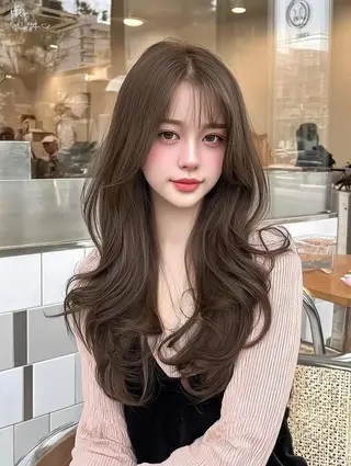 ロング 🫧 ちなつ🫧のヘアスタイル