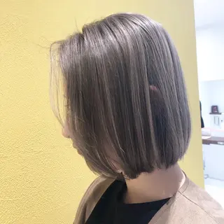ミディアム カラー sano sayakaのヘアスタイル