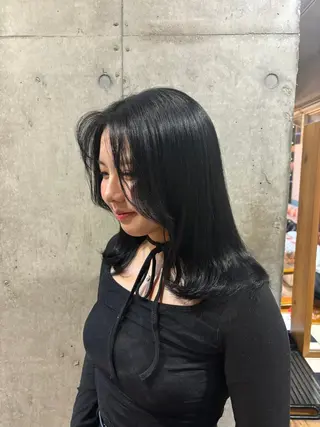 ミディアム 横浜/うる艶/透明感 KOTOMI🎀🤍のヘアスタイル