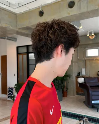 パーマ メンズ Kanno Hikaru☆彡のヘアスタイル