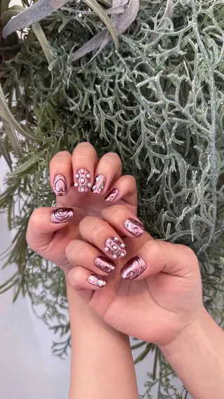 ネイル 👽個性派ネイル🎀 komachiのヘアスタイル