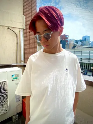 メンズ habitt所属・Fu jiのヘアスタイル