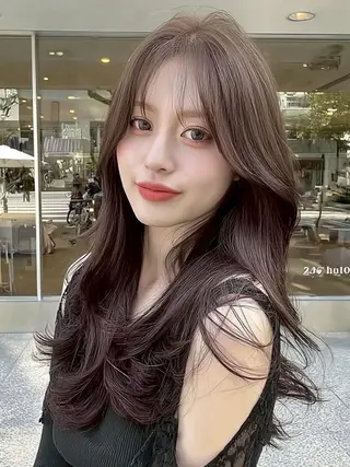 ロング カラー 美髪 Risaのヘアスタイル