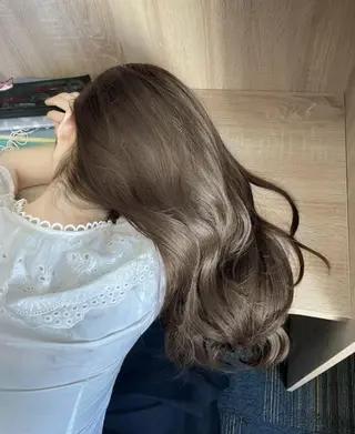 カラー 春の明るめ韓国カラー 🌸JUICE原宿のヘアスタイル