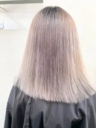 セミロング カラー ヘアアレンジ ネイル マツエク・マツパ ブリーチ特化 / share 元太のヘアスタイル