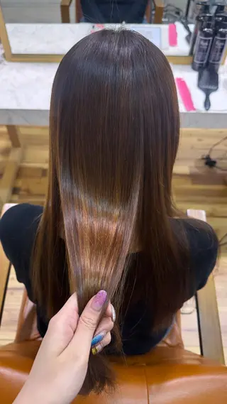 ロング 野中 悠那のヘアスタイル