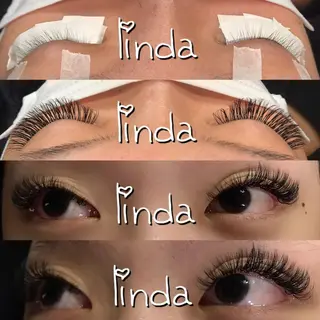 マツエク・マツパ linda lashesのマツエク・マツパデザイン