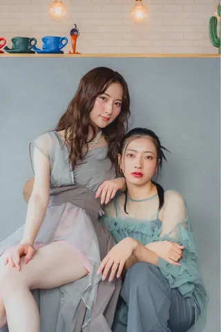 透明感カラー🦋艶髪 イヴカ💙のヘアスタイル