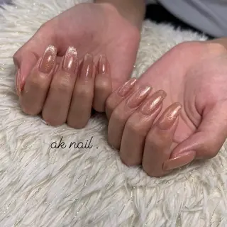 ロング ネイル ak nail .のネイルデザイン