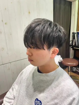 ショート メンズ 溝口 槙里也のヘアスタイル