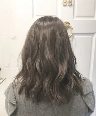 カラー 🫧ハイライトモデル 募集🫧溝口結麻のヘアスタイル