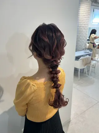 ロング りさ/ヘアセット 無料モデル募集🎀のマツエク・マツパデザイン